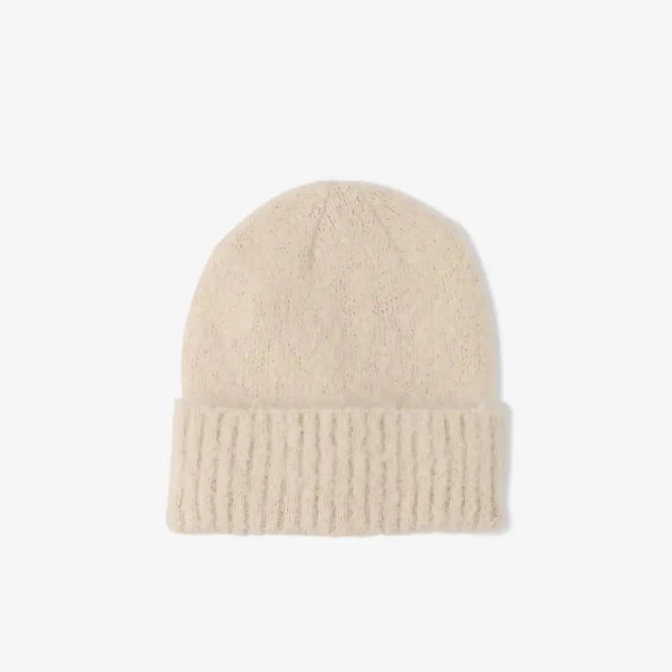 The Reykjavik Beanie Hat - pebble beige
