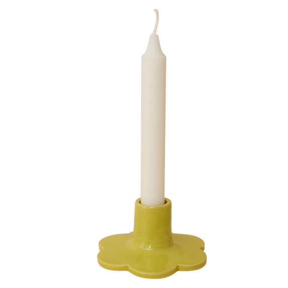 Solo Scallop Candle Holder - various colours
