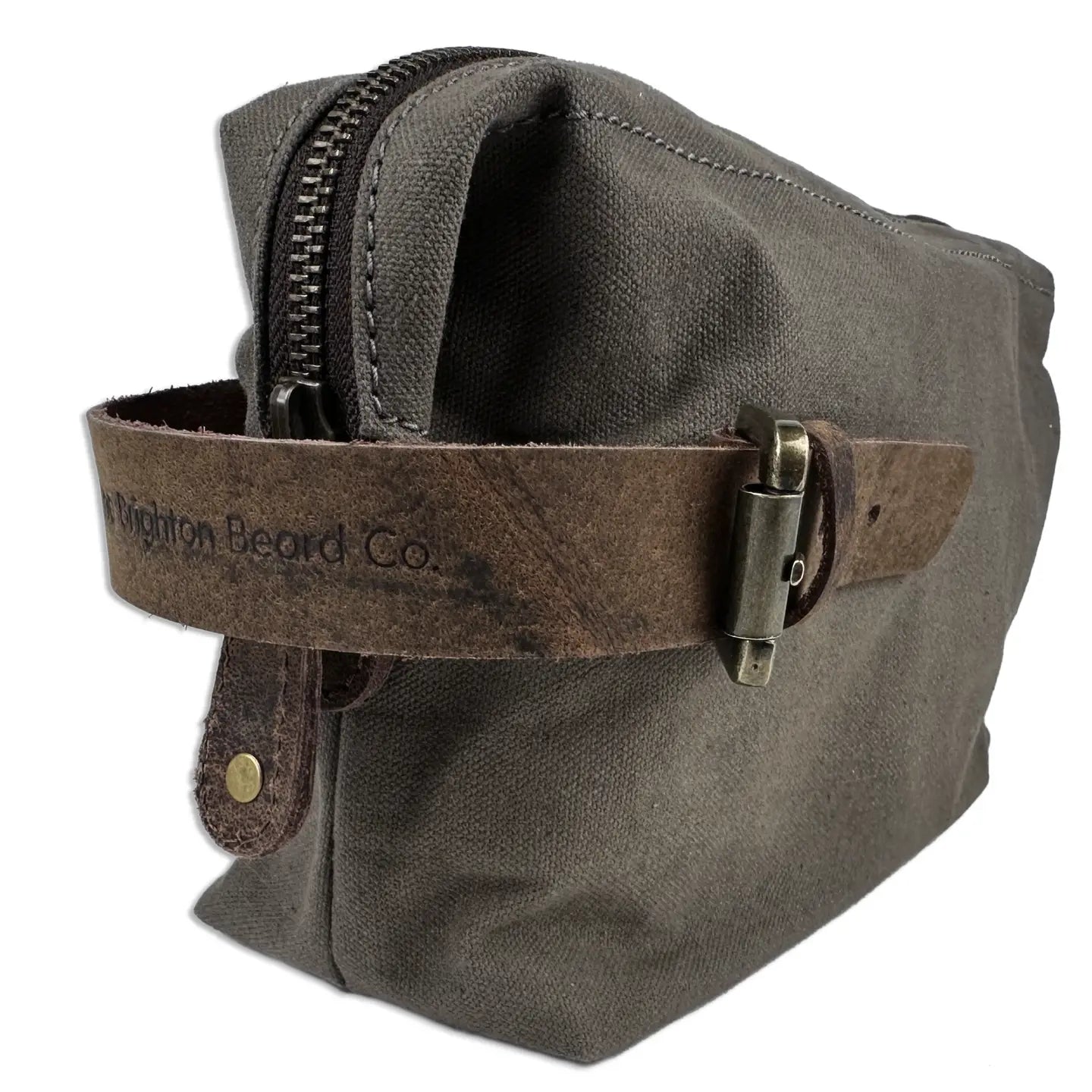 Birling Waxed Canvas & Leather Wash Bag
