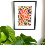 Load image into Gallery viewer, Yes Girl Leopard Print - A5/A4
