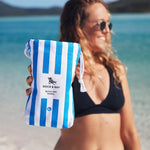 Load image into Gallery viewer, Dock &amp; Bay Quick Dry Towel - Bondi Blue Stripe
