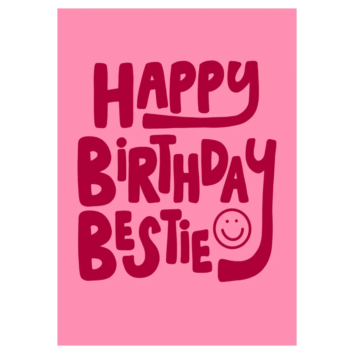 Birthday Bestie Card