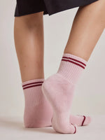 Load image into Gallery viewer, Shortie Everyday Sock - Pink

