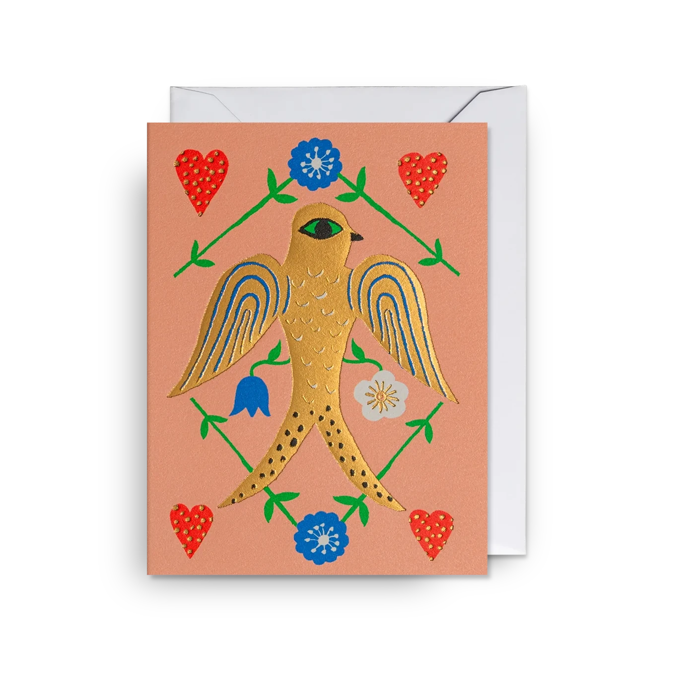 Swallow Illustrated Mini Card