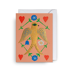 Swallow Illustrated Mini Card