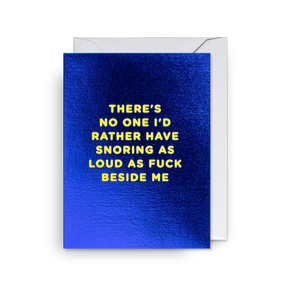 No One I'd Rather Have Mini Card