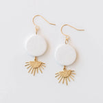 Load image into Gallery viewer, Sunset Earrings - oat
