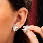 Load image into Gallery viewer, Phoenix Stud  - gold / silver
