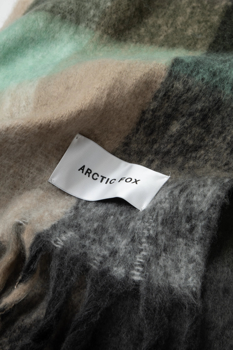The Reykjavik Scarf - Black Check