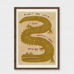 Load image into Gallery viewer, Hungry Crocodile Print
