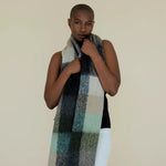 Load image into Gallery viewer, The Reykjavik Scarf - Black Check
