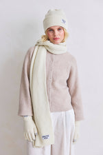 Load image into Gallery viewer, Recycled Bottle Gloves - Winter White
