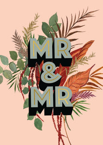 Mr & Mrs/Mr & Mr / Mrs & Mrs Wedding Card