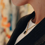 Load image into Gallery viewer, Rope Chain Pendant Necklace
