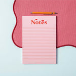 Load image into Gallery viewer, Pink &amp; Red Notepad
