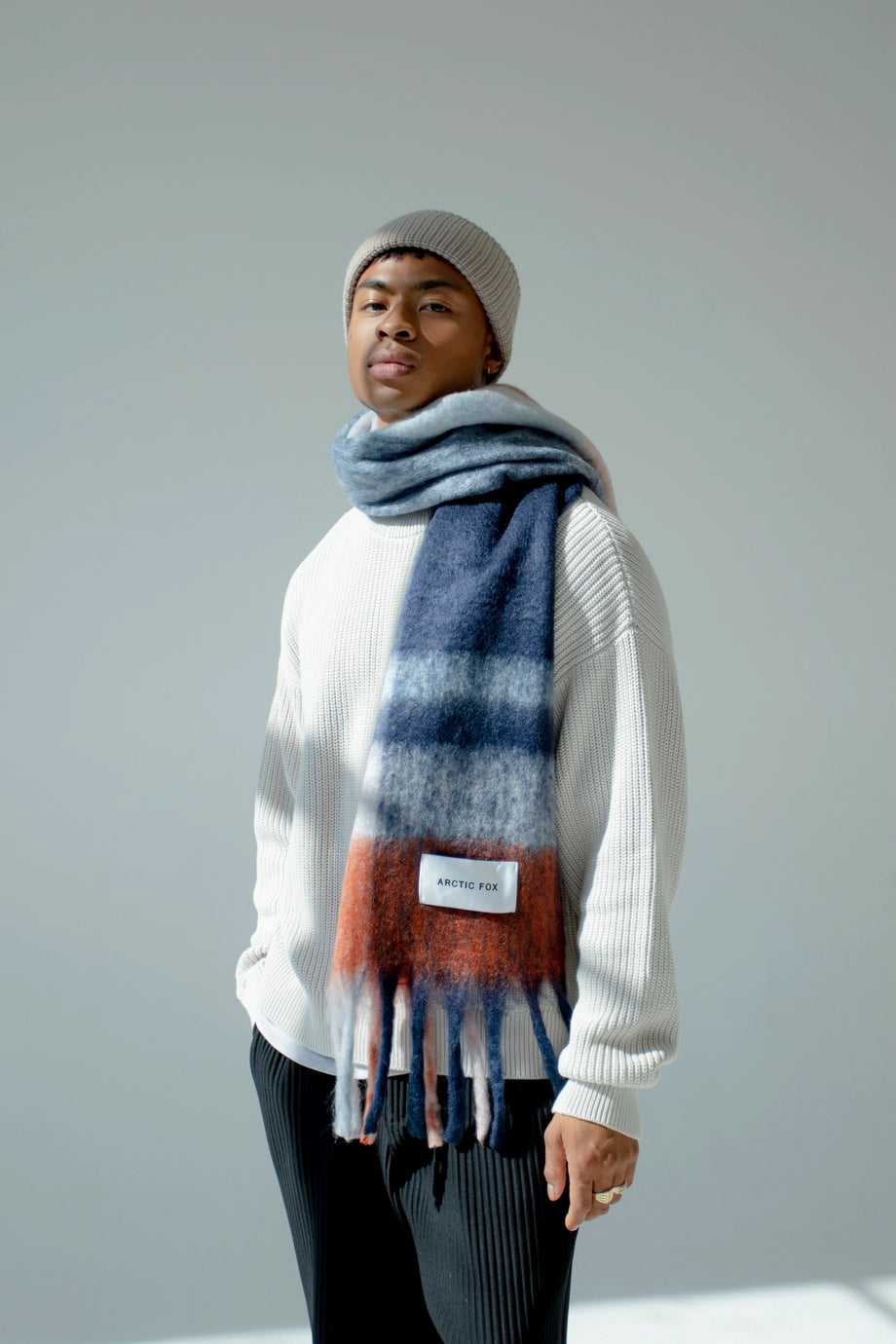 The Stockholm Scarf - Winter Lagoon