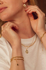 Load image into Gallery viewer, Eros Opal Sunburst Necklace
