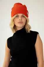 Load image into Gallery viewer, Recycled Bottle Beanie - Coral

