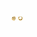 Load image into Gallery viewer, Gold Double Layer Hoop Earrings

