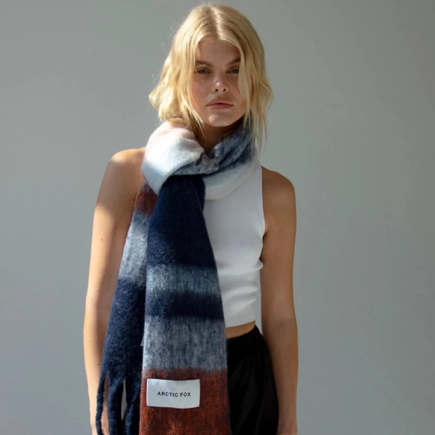 The Stockholm Scarf - Winter Lagoon