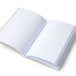 Load image into Gallery viewer, A5 Lined Notebook - pale blue
