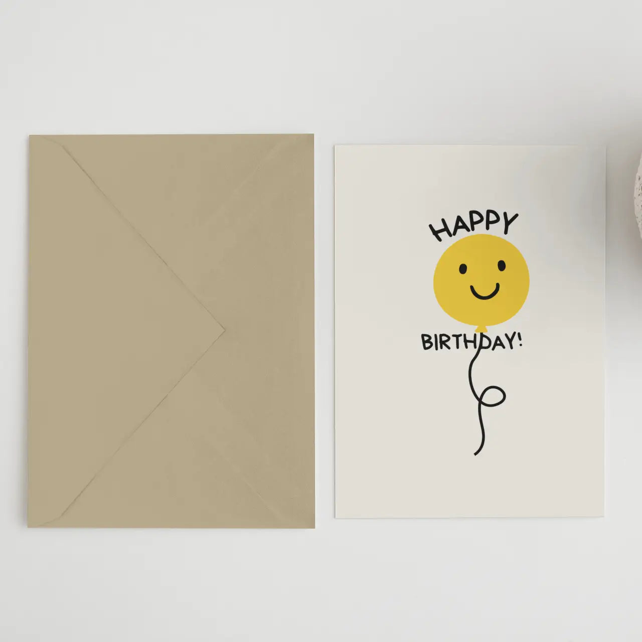 Happy Birthday Balloon Card