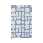 Load image into Gallery viewer, Cotton Tea Towel - Stack The Dishes Cobalt
