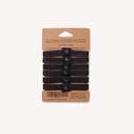 Load image into Gallery viewer, Plastic Hair Free Hair Ties - black / blonde
