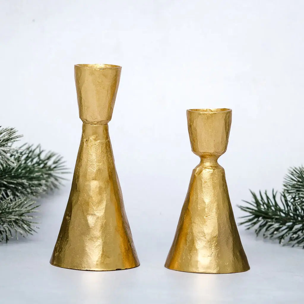 Orla Gold Candlestick Holder - medium / large
