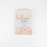 Load image into Gallery viewer, Organic Tea Towel - Native Grasses &amp; Bees
