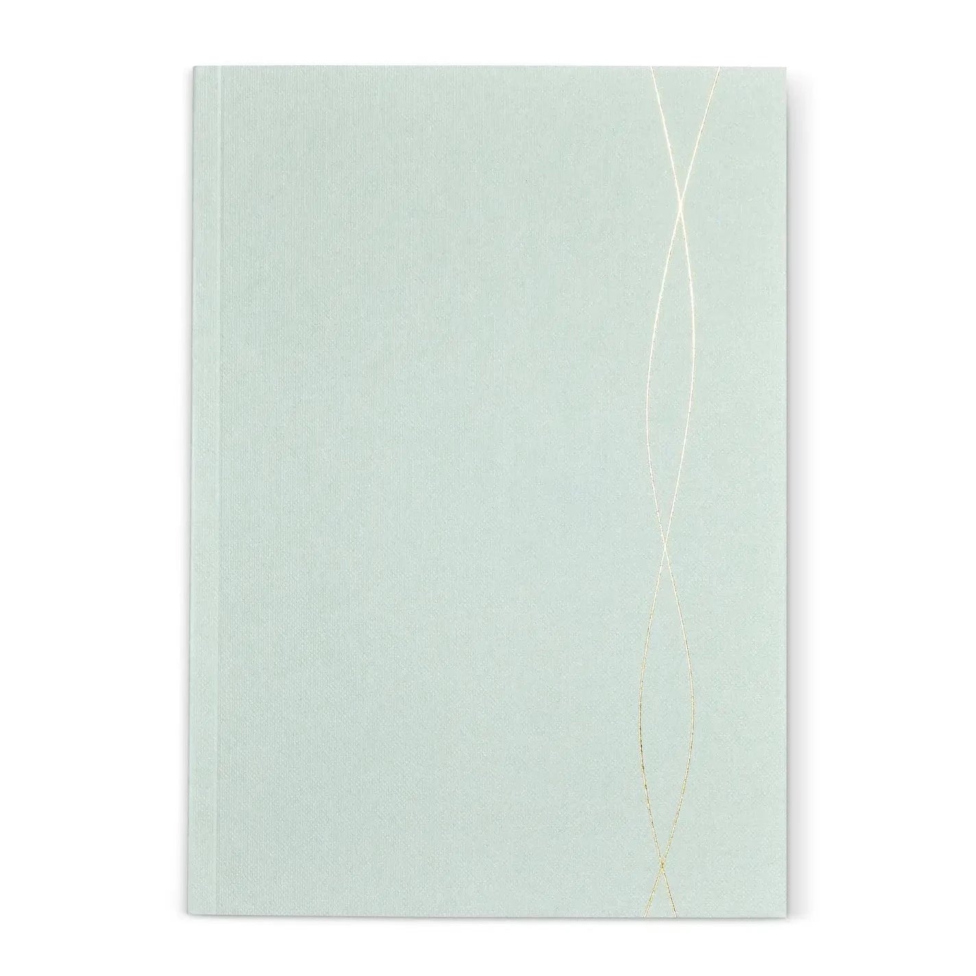 A5 Lined Notebook - pale blue