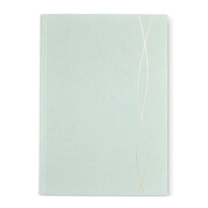 A5 Lined Notebook - pale blue