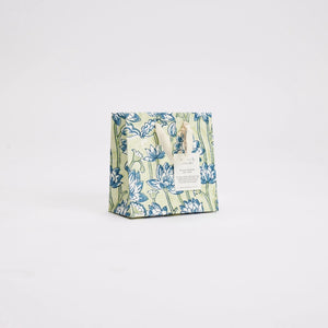 Indigo Hand Block Printed Gift Bag - small / medium / large