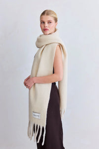The Reykjavik Scarf - Pebble Beige