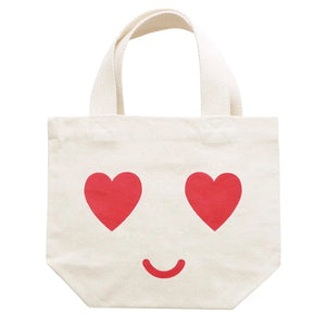 Valentine - Heart Eyes Canvas Gift Bag