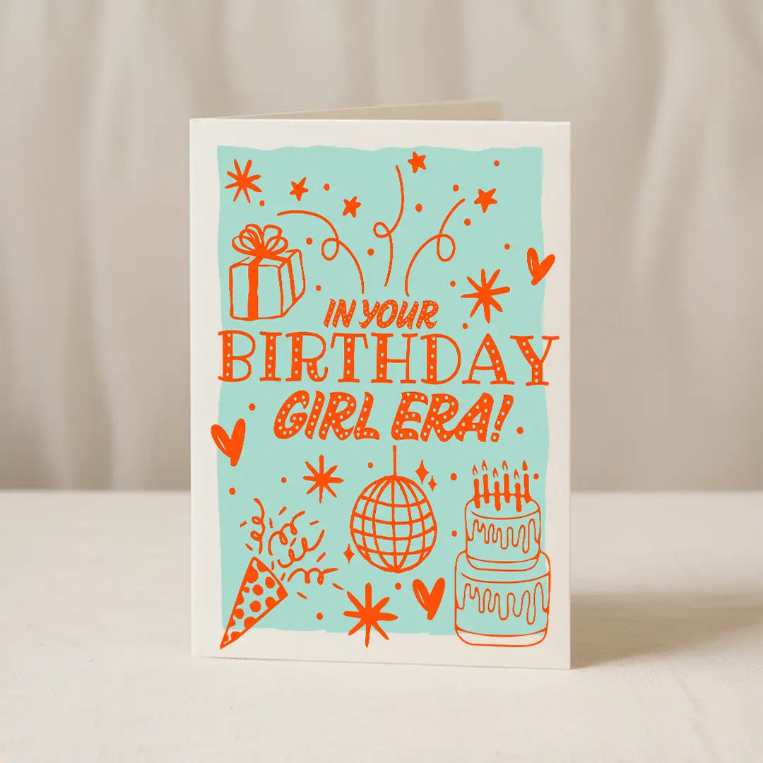 In Your Birthday Girl Era Card