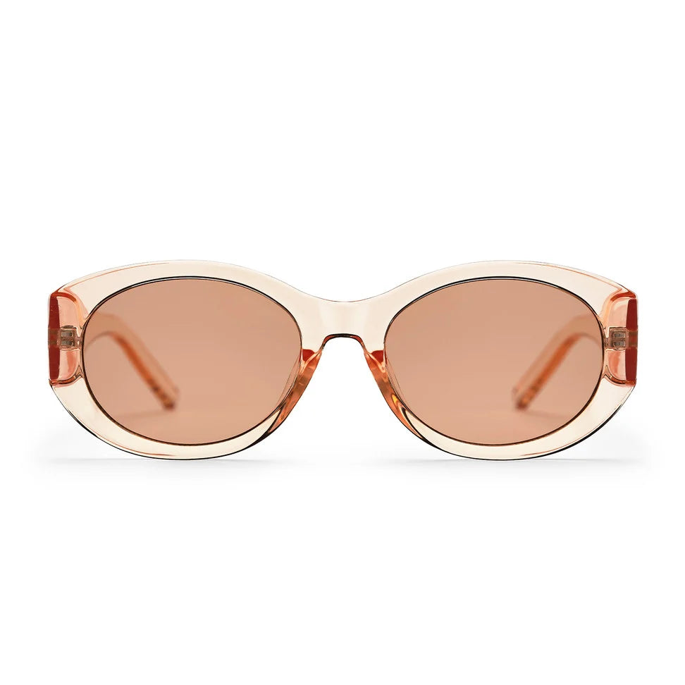 Cleo Recycled Plastic Sunglasses - peach