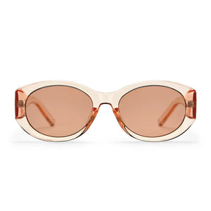 Cleo Recycled Plastic Sunglasses - peach
