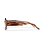 Load image into Gallery viewer, Cleo Recycled Plastic Sunglasses - cigar smoke
