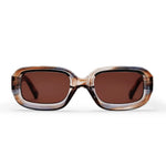 Load image into Gallery viewer, Havana Recycled Plastic Sunglasses - cigar smoke
