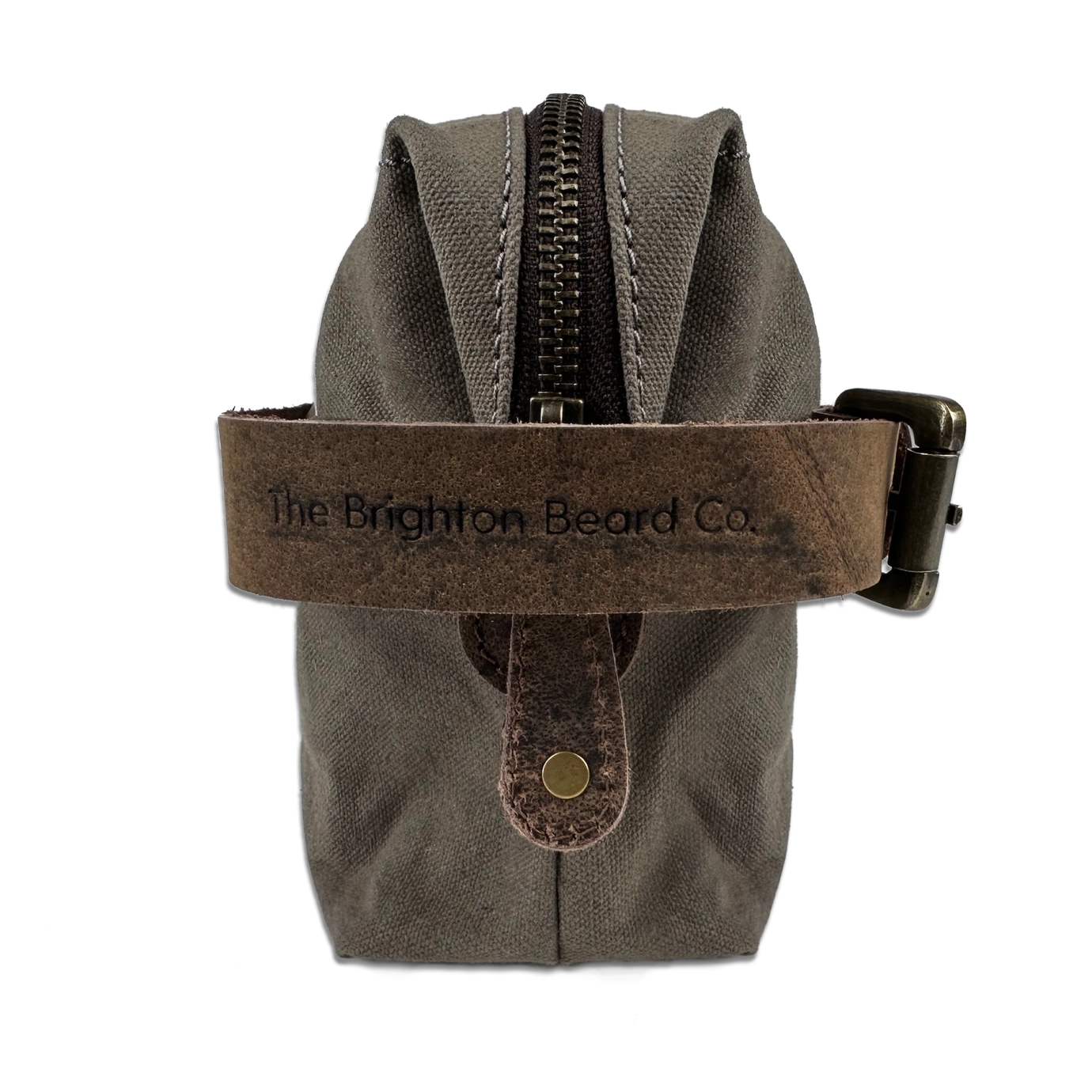 Birling Waxed Canvas & Leather Wash Bag
