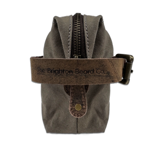Birling Waxed Canvas & Leather Wash Bag