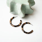 Load image into Gallery viewer, Karamell Slim Hoop Earrings
