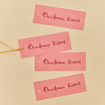 Load image into Gallery viewer, Christmas Kisses Gift Tags - set of 8
