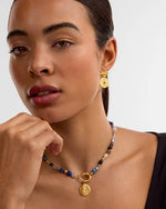 Load image into Gallery viewer, Midnight Solesi Waterproof Gold Earrings
