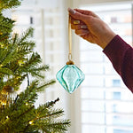 Load image into Gallery viewer, Coloured Recycled Glass Diamond Bauble
