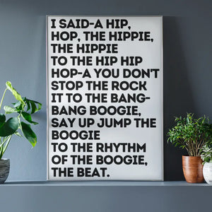 Rappers Delight Print
