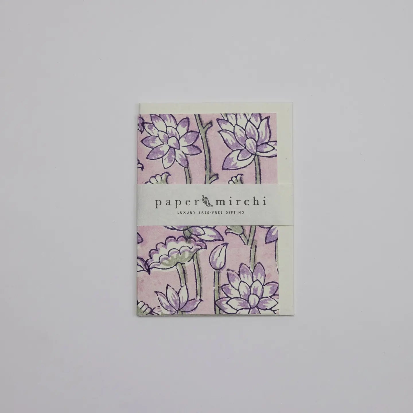 Lotus Lavender Card