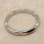 Load image into Gallery viewer, Silver Scallop Ring
