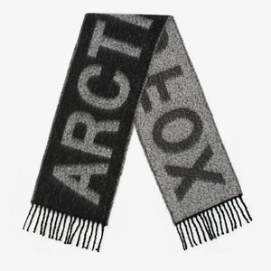 Arctic Fox Logo Scarf - monochrome